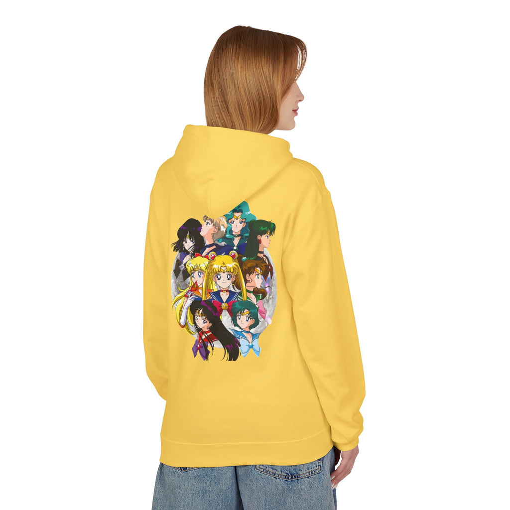Anime Sailor Moon-Inspired Fleece Hoodie for Fans