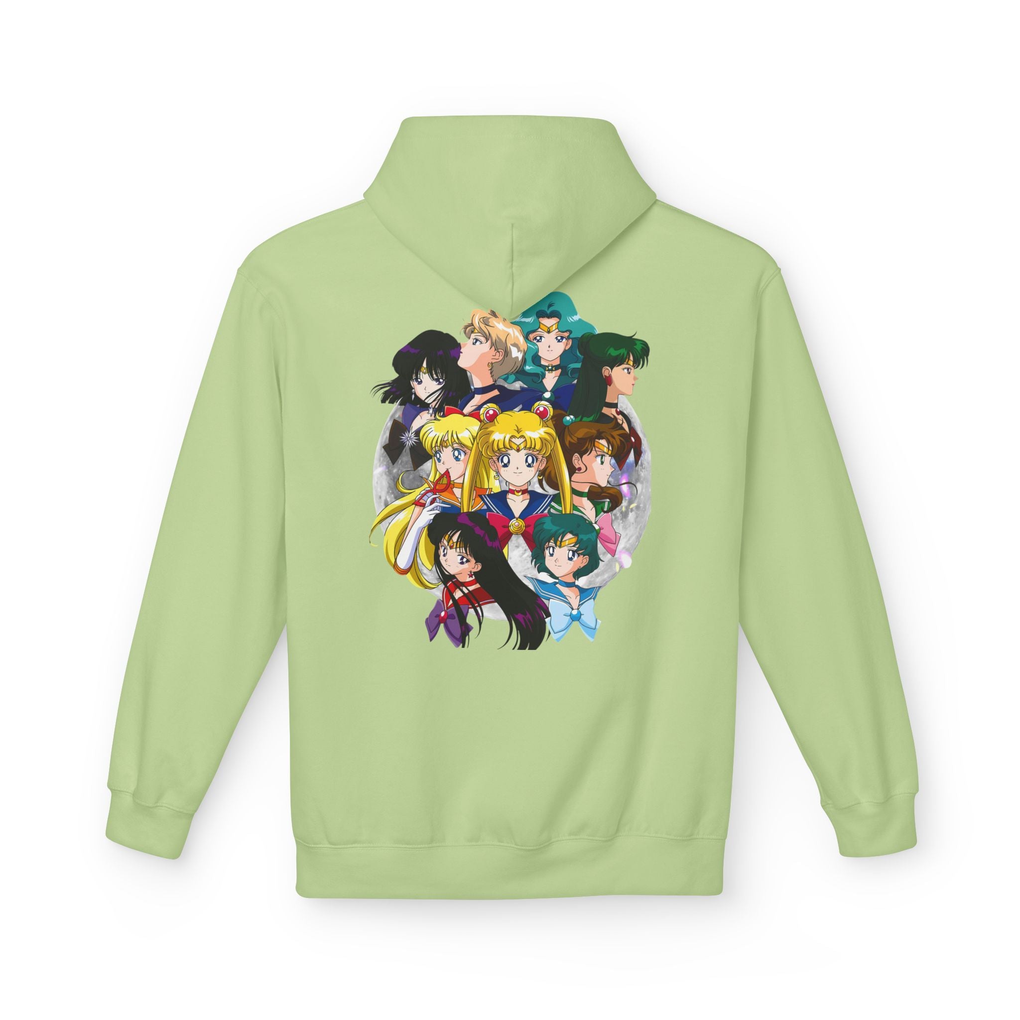 Anime Sailor Moon-Inspired Fleece Hoodie for Fans