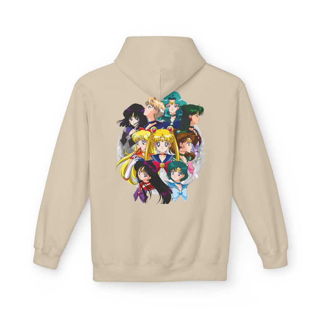 Anime Sailor Moon-Inspired Fleece Hoodie for Fans