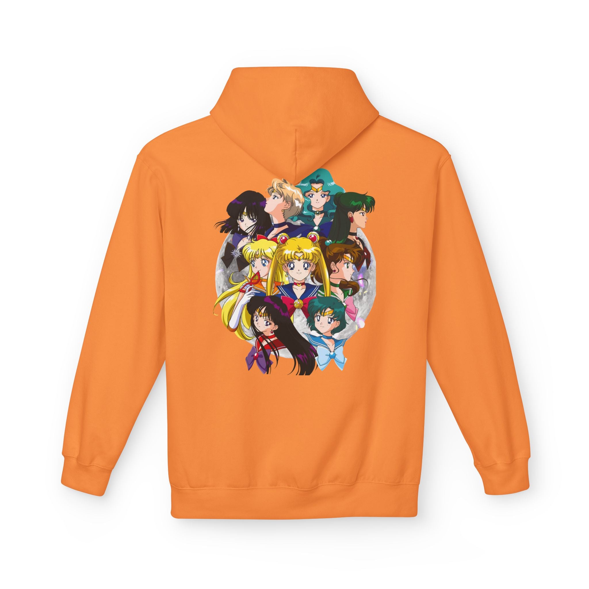 Anime Sailor Moon-Inspired Fleece Hoodie for Fans