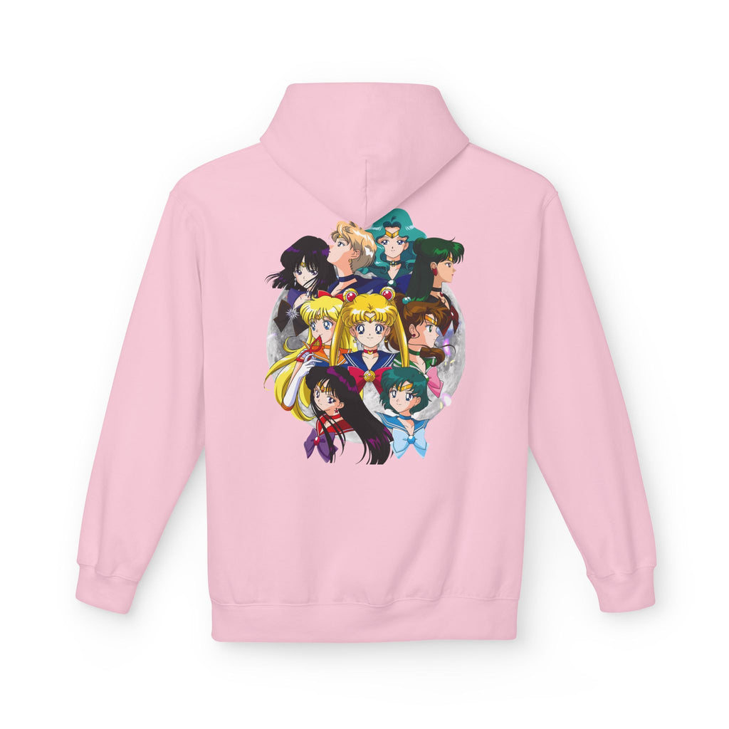 Anime Sailor Moon-Inspired Fleece Hoodie for Fans