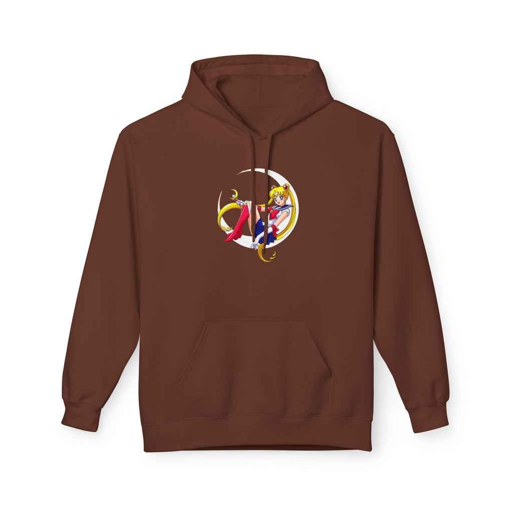 Anime Sailor Moon-Inspired Fleece Hoodie for Fans