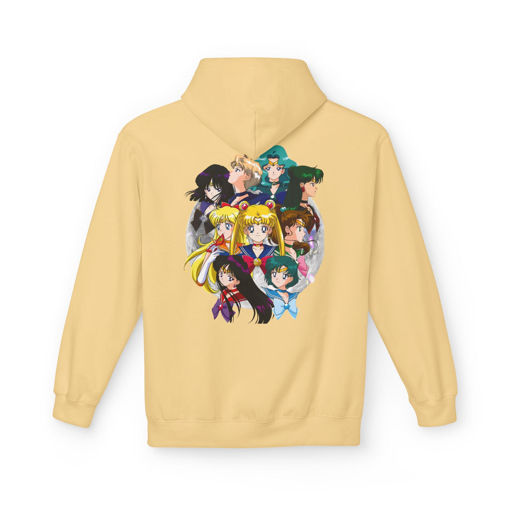 Anime Sailor Moon-Inspired Fleece Hoodie for Fans