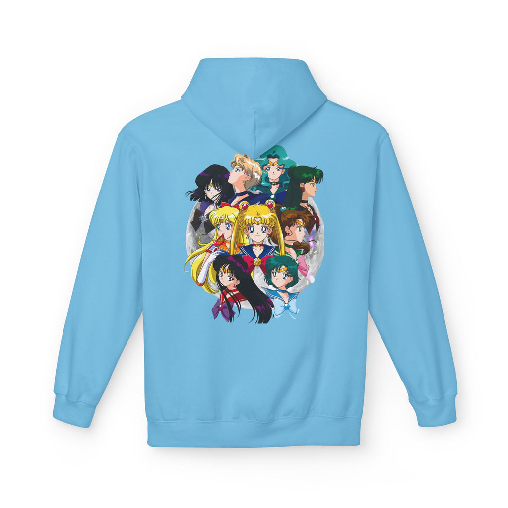 Anime Sailor Moon-Inspired Fleece Hoodie for Fans
